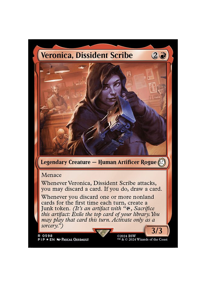 Veronica, Dissident Scribe - Foil