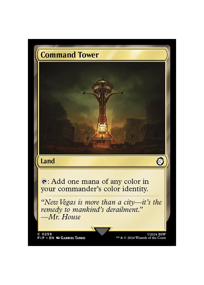 Command Tower - Foil
