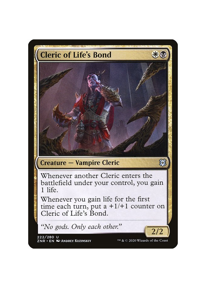 Cleric of Life's Bond - Foil