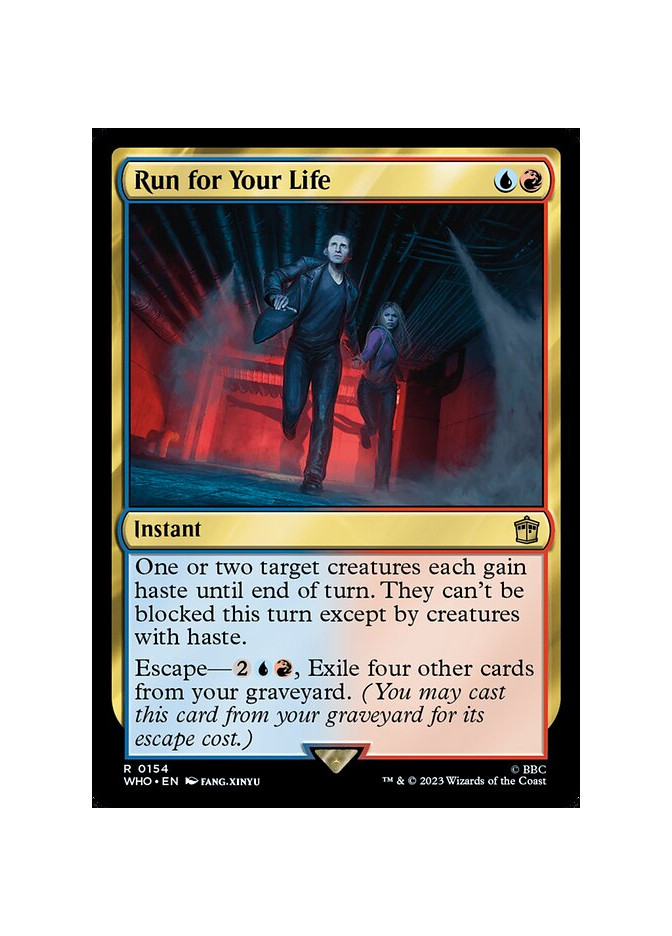 Run for Your Life - Foil