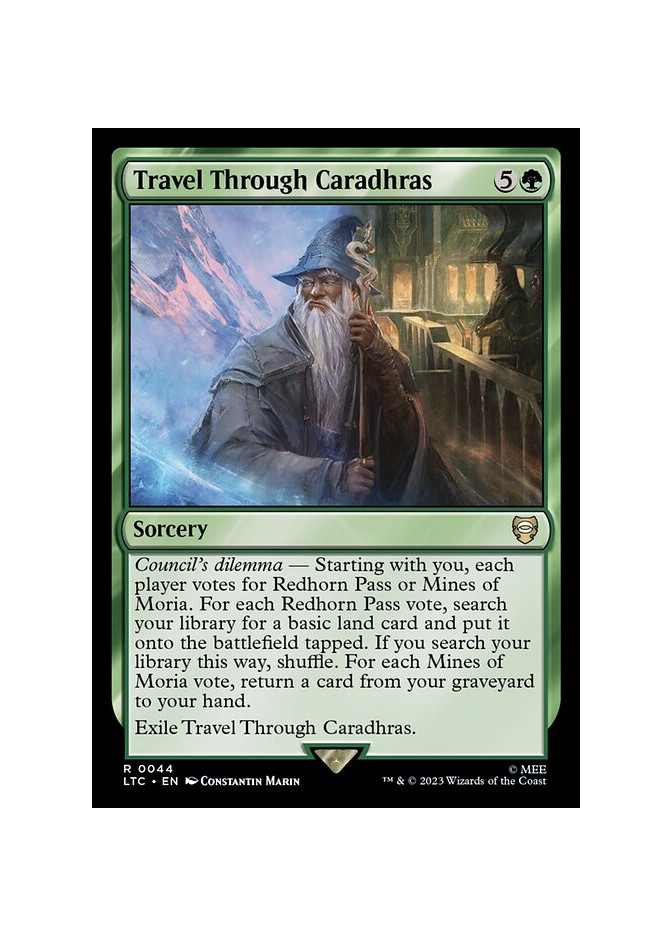 Travel Through Caradhras