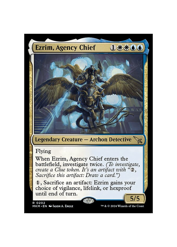 Ezrim, Agency Chief - Foil