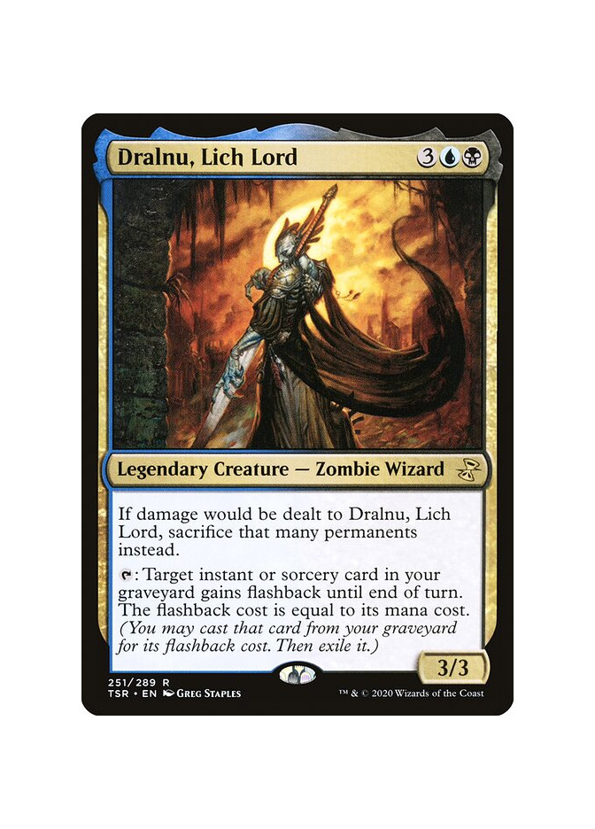 Dralnu, Lich Lord - Foil