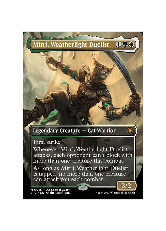 Mirri, Weatherlight Duelist - Foil