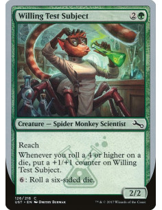 Willing Test Subject