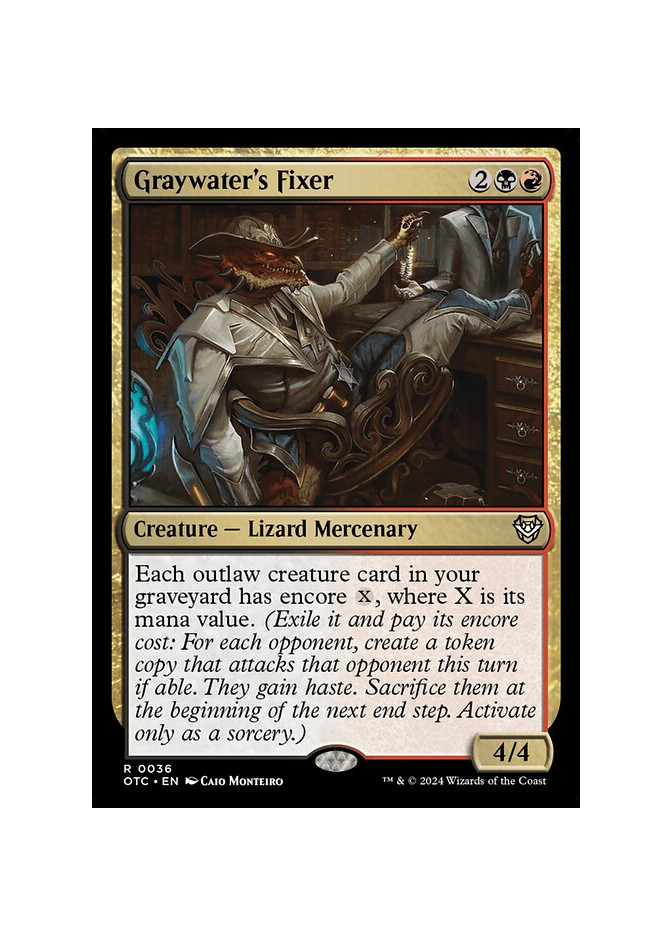 Graywater's Fixer