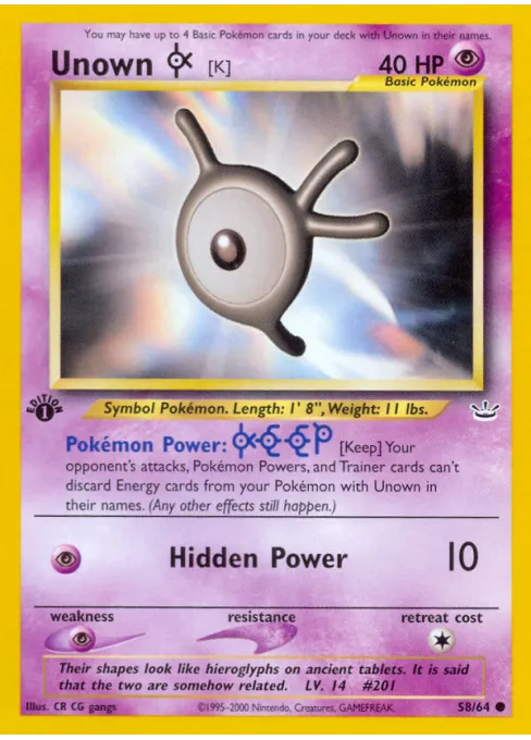 Unown [K]