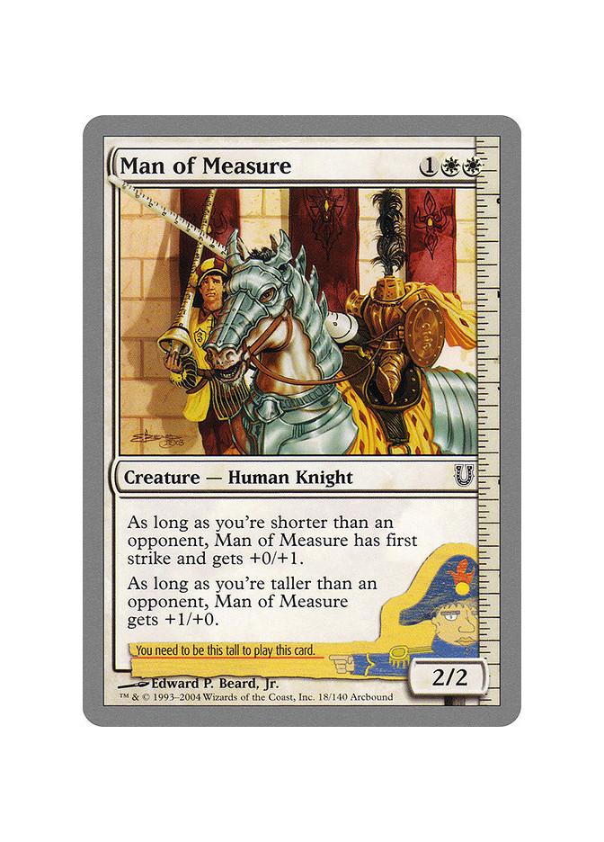 Man of Measure - Foil