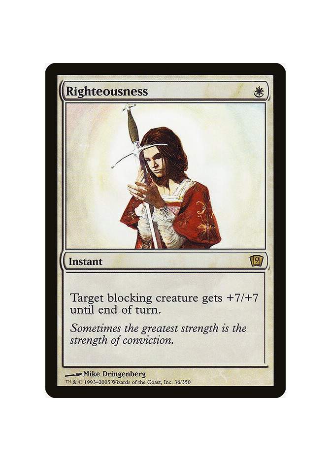 Righteousness - Foil