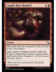 Caught Red-Handed - Foil