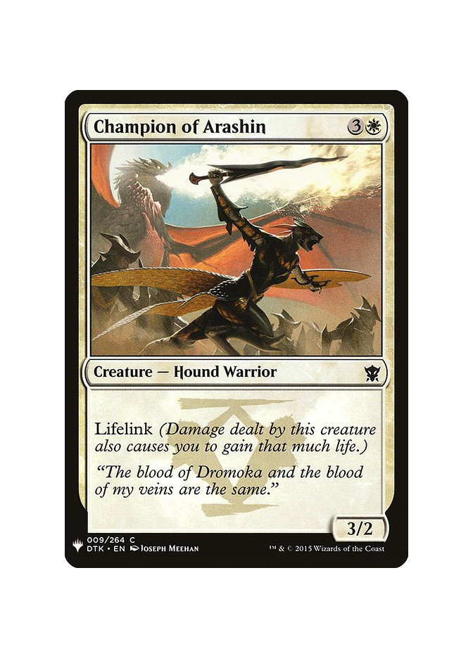 Champion of Arashin