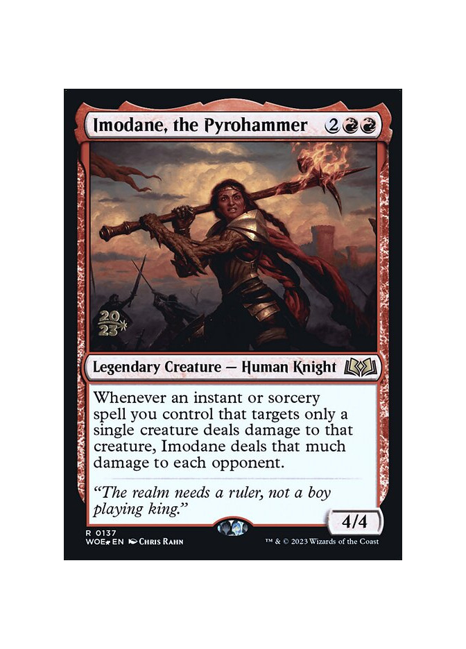 Imodane, the Pyrohammer - Foil