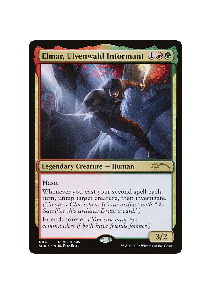 Elmar, Ulvenwald Informant
