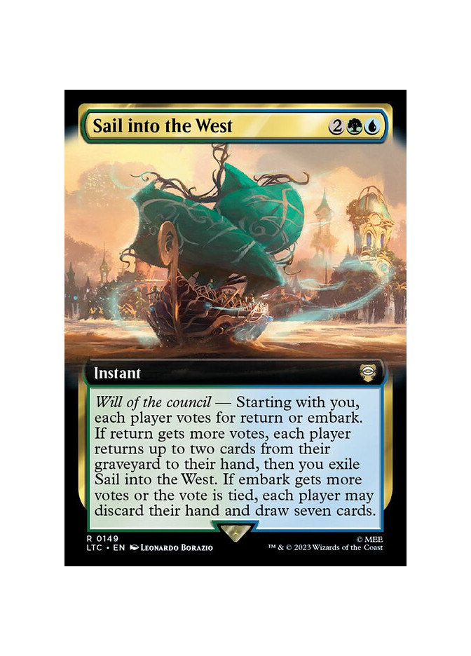 Sail into the West
