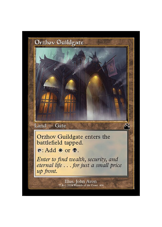 Orzhov Guildgate - Foil
