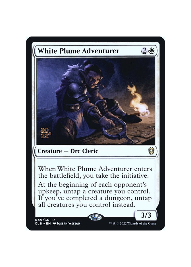 White Plume Adventurer - Foil