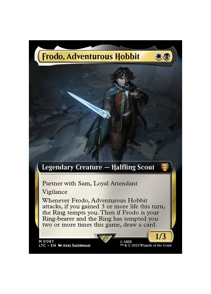 Frodo, Adventurous Hobbit - Foil