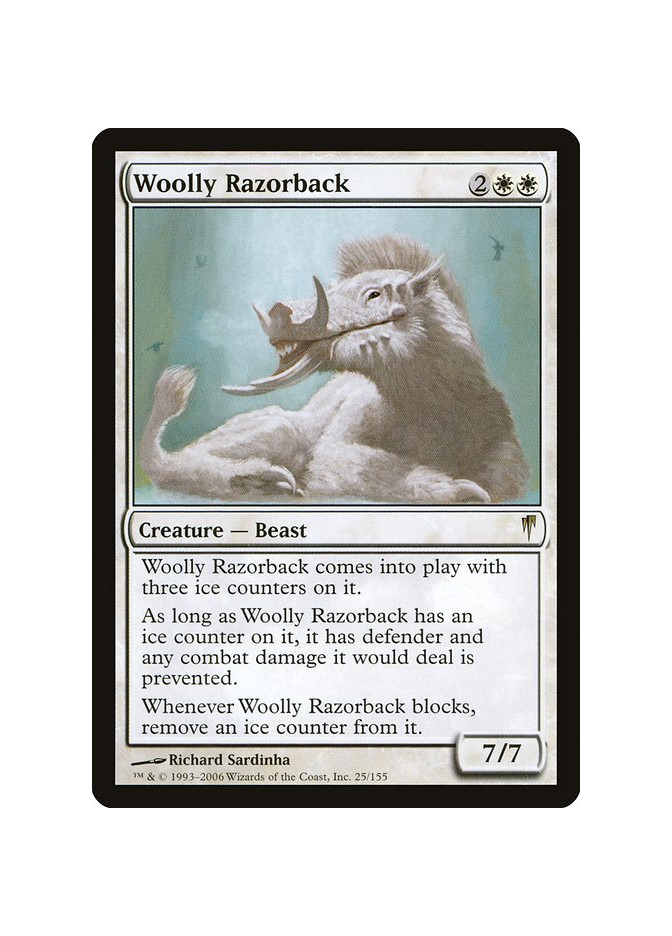 Woolly Razorback - Foil