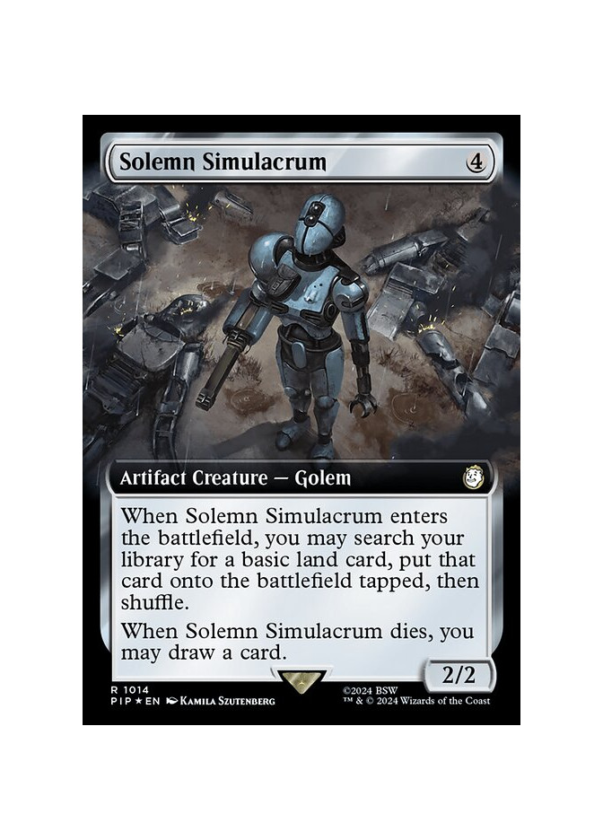 Solemn Simulacrum - Foil