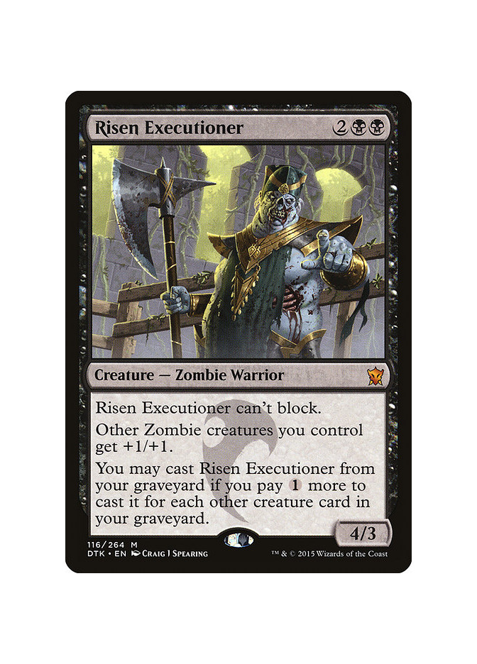 Risen Executioner - Foil