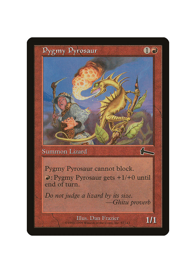 Pygmy Pyrosaur - Foil