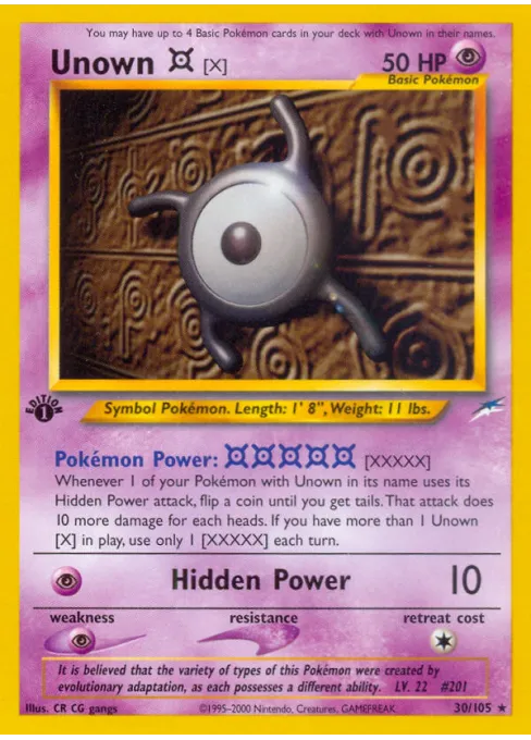 Unown [X]
