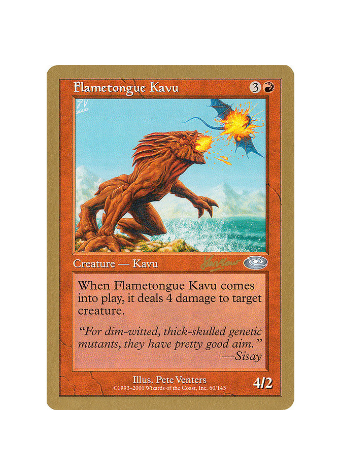 Flametongue Kavu