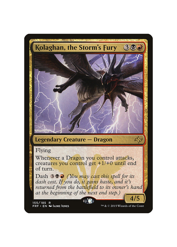 Kolaghan, the Storm's Fury - Foil