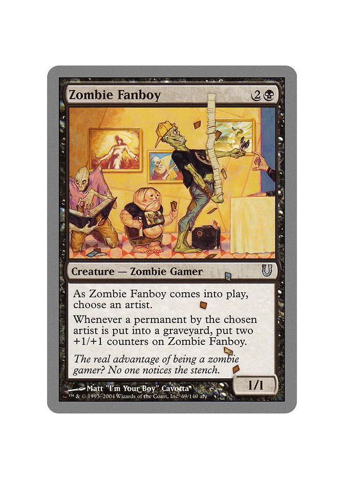 Zombie Fanboy - Foil