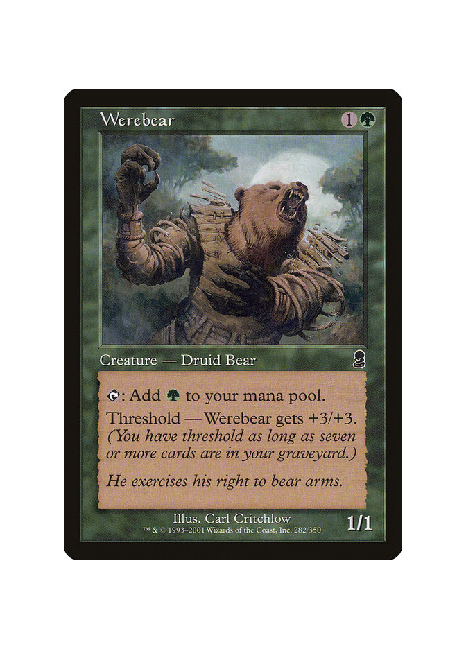 Werebear - Foil