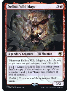 Delina, Wild Mage - Foil