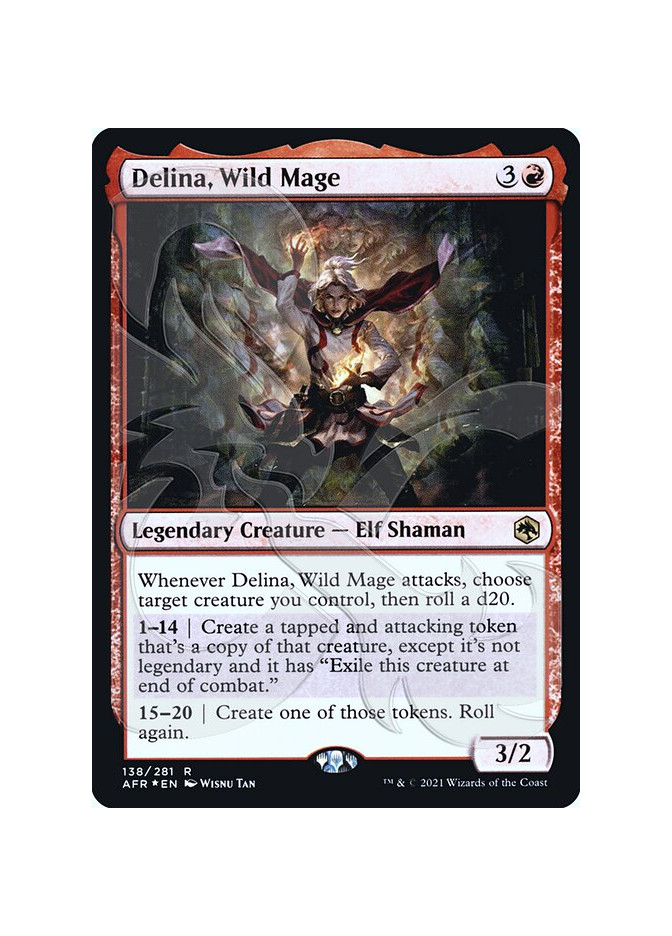 Delina, Wild Mage - Foil