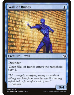 Wall of Runes - Foil