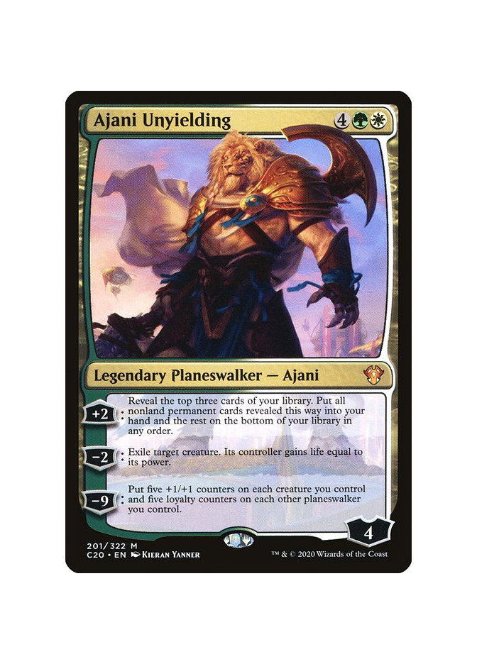 Ajani Unyielding