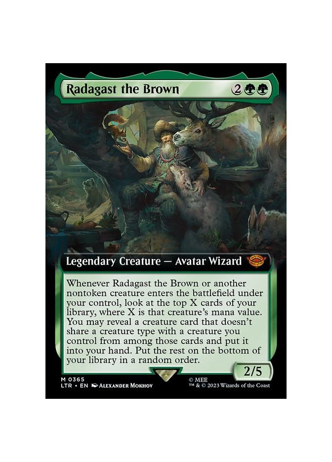 Radagast the Brown - Foil