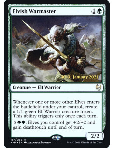 Elvish Warmaster - Foil