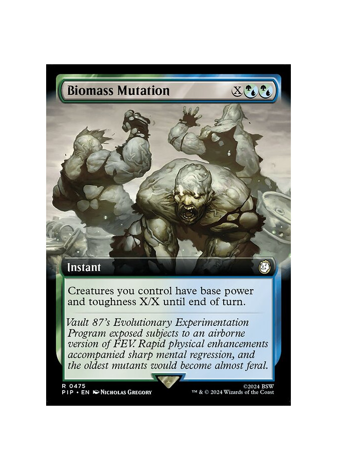 Biomass Mutation