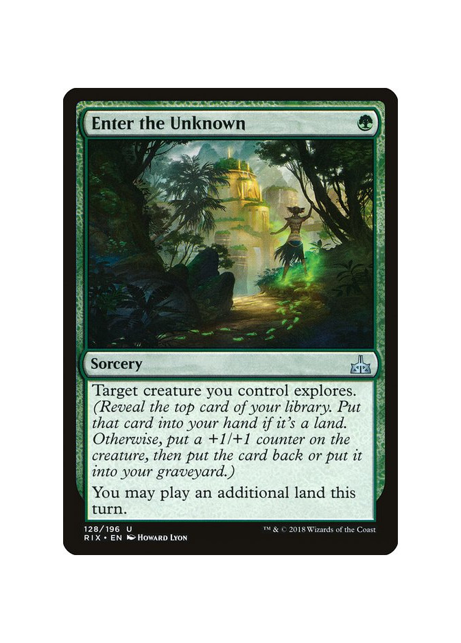 Enter the Unknown - Foil