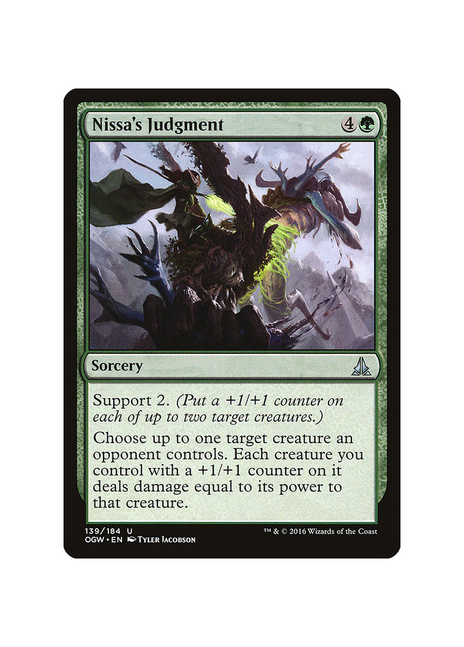 Nissa's Judgment