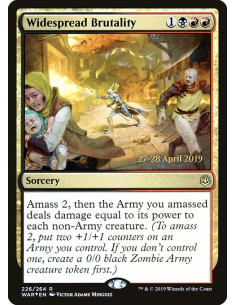 Widespread Brutality - Foil
