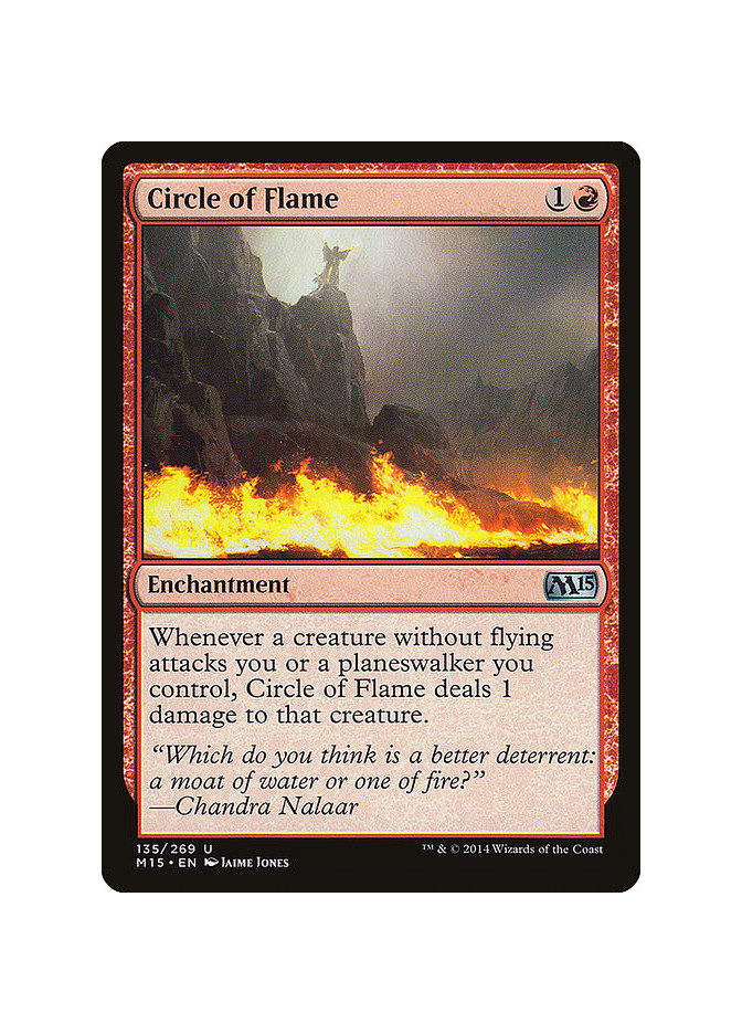Circle of Flame - Foil
