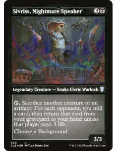 Sivriss, Nightmare Speaker - Foil