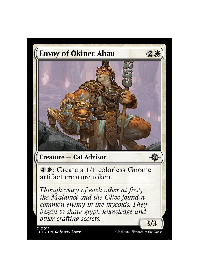 Envoy of Okinec Ahau - Foil