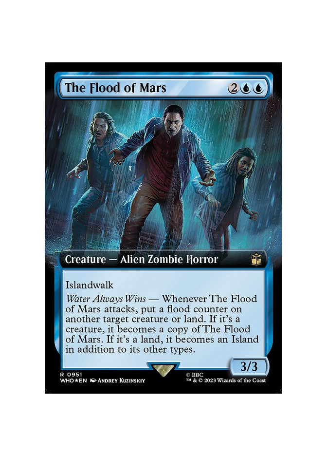 The Flood of Mars - Foil