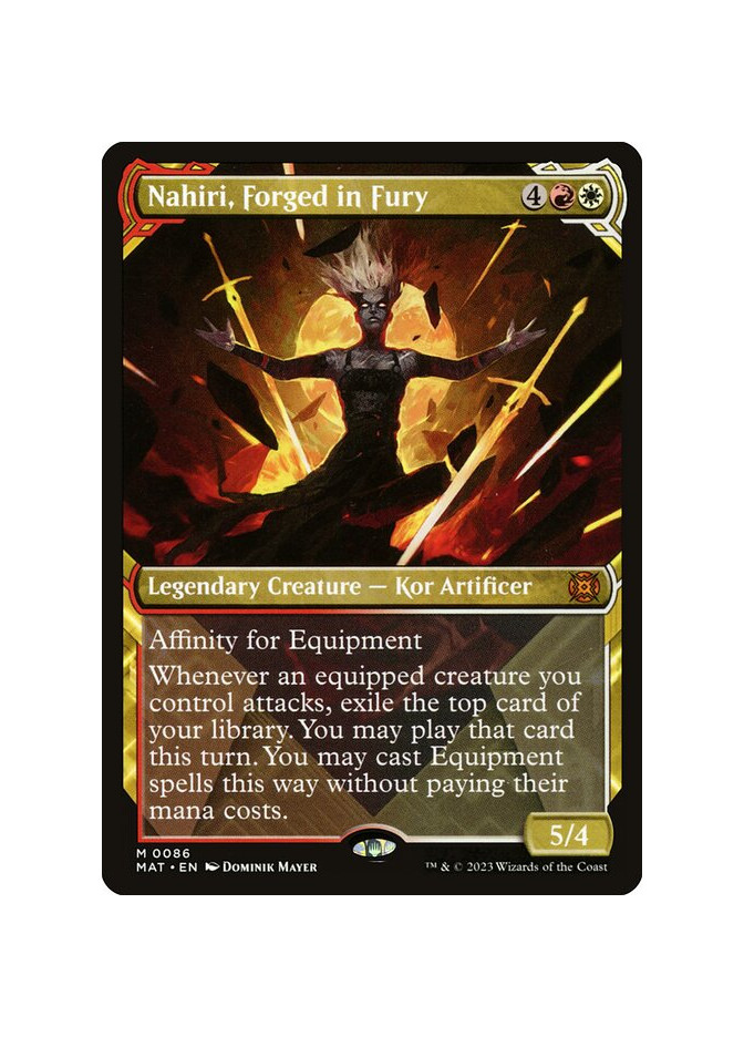Nahiri, Forged in Fury - Foil