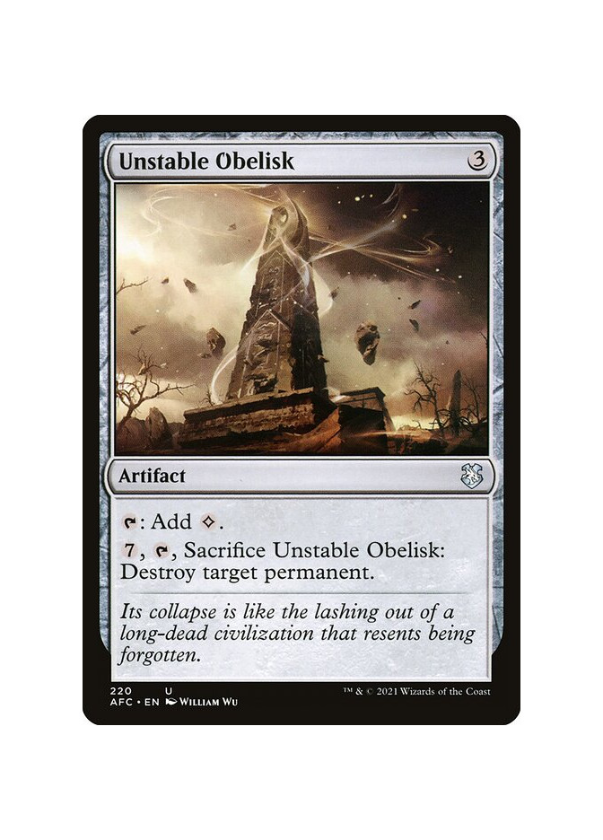 Unstable Obelisk