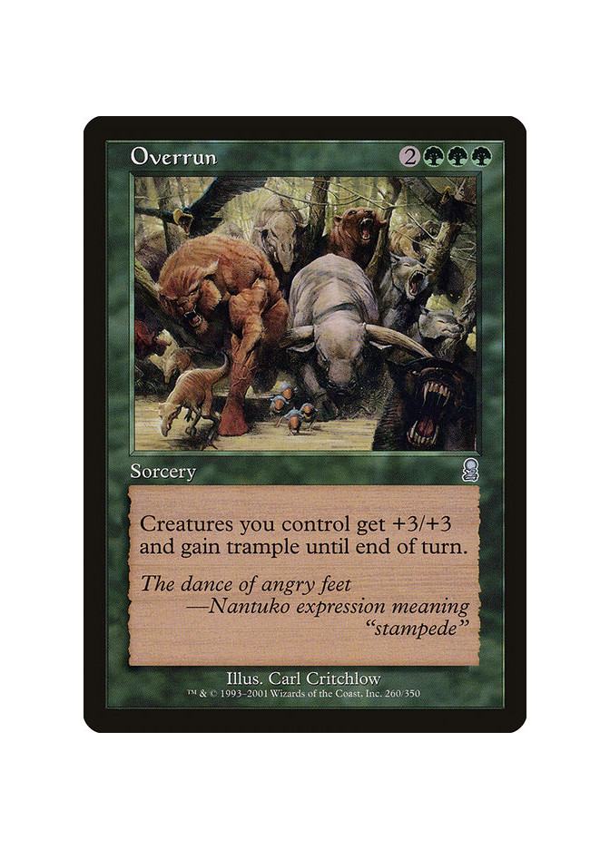 Overrun - Foil