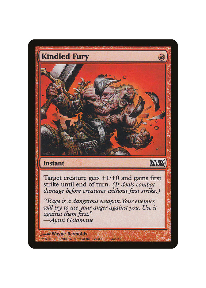 Kindled Fury - Foil