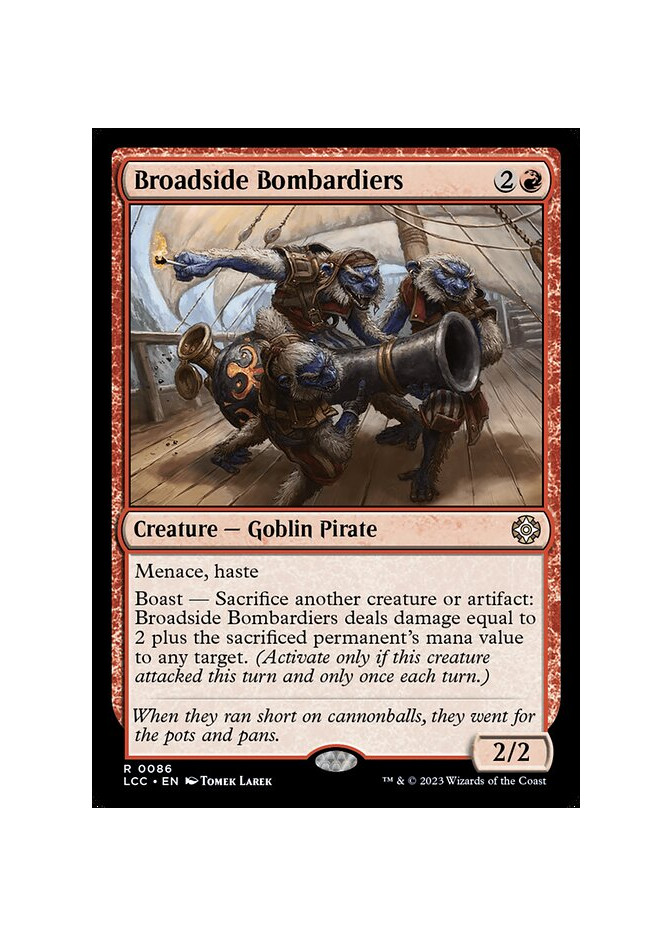 Broadside Bombardiers