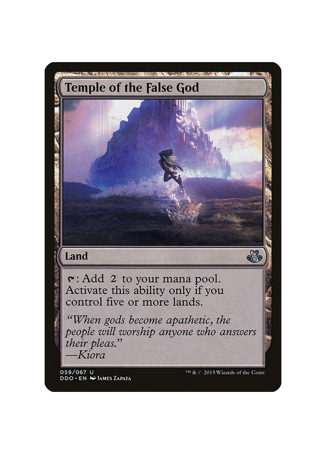 Temple of the False God